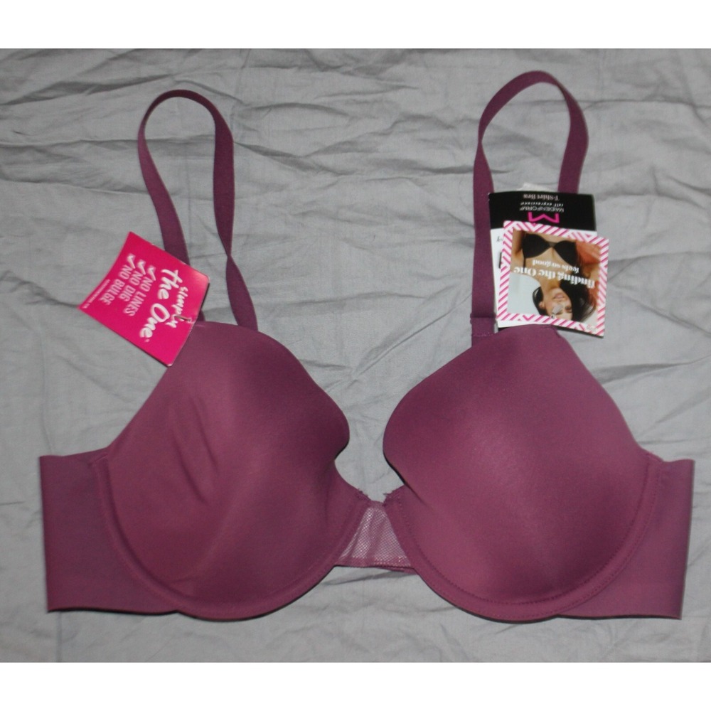 Maidenform Self expressions T-shirt bra size 34C Purple